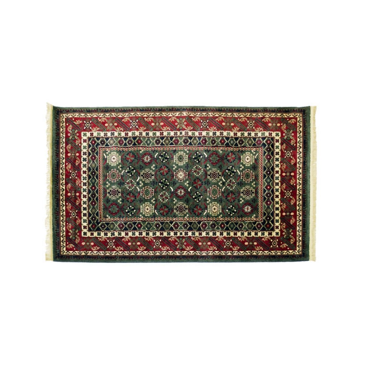 Alfombra Persa Vino/ Vde 90*23